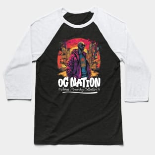 OG Nation, Hip Hop Shirts | Hip Hop Icons In Anime Streetwear Baseball T-Shirt